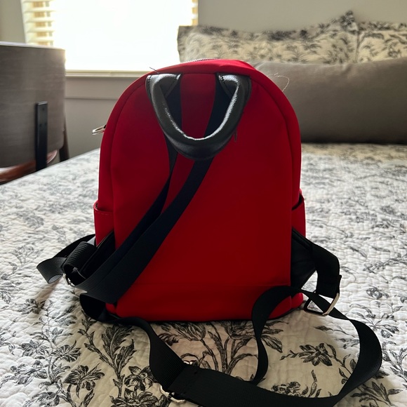 Red Mini Backpack. Like new! - Picture 3 of 4